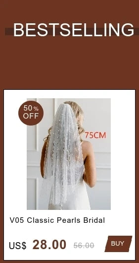 Wedding Veil Sparkling Diamond Chain Edge Bride Veil Rhinestones Long with Comb 1 Tier