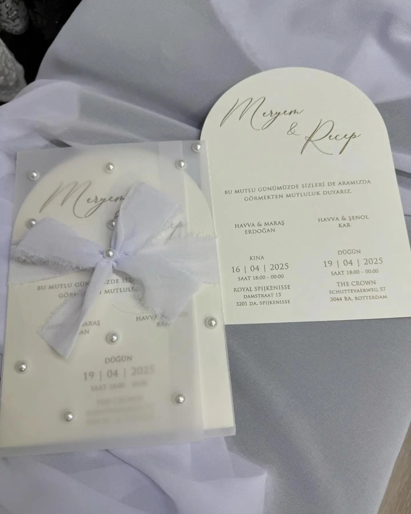 600GSM White Cotton Paper Letterpress Customized Design Top Upscale Wedding Invitation Cards Personalized