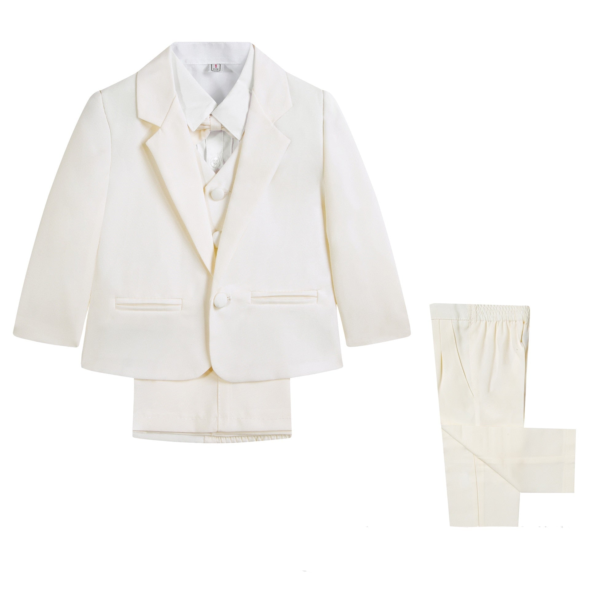 Little Boy Formal Suit Baby Boys 5-piece Suit Set - Blossom Wedding