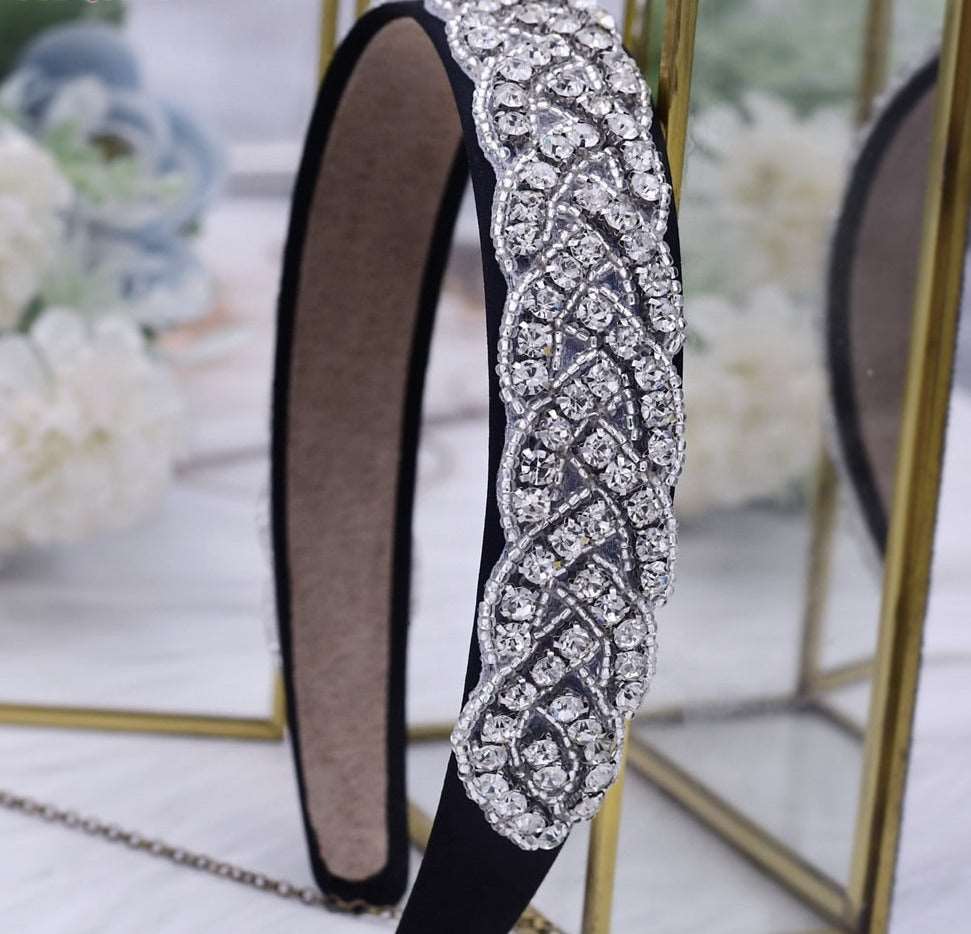 Handmade Winter Warm Bridal Headband - Blossom Wedding