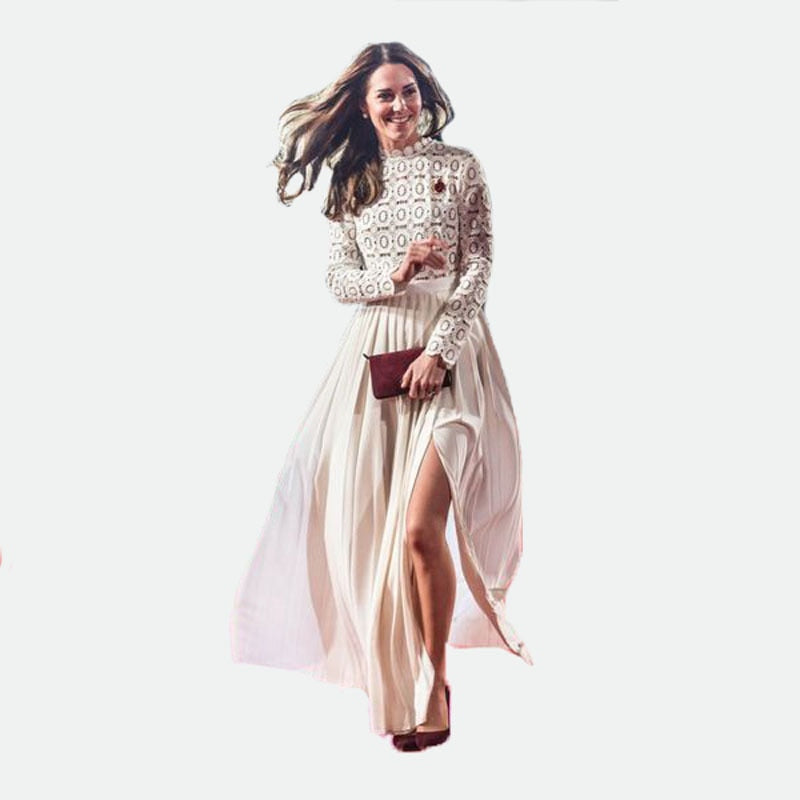 Long Maternity Plus Size Wedding Dress - Blossom Wedding