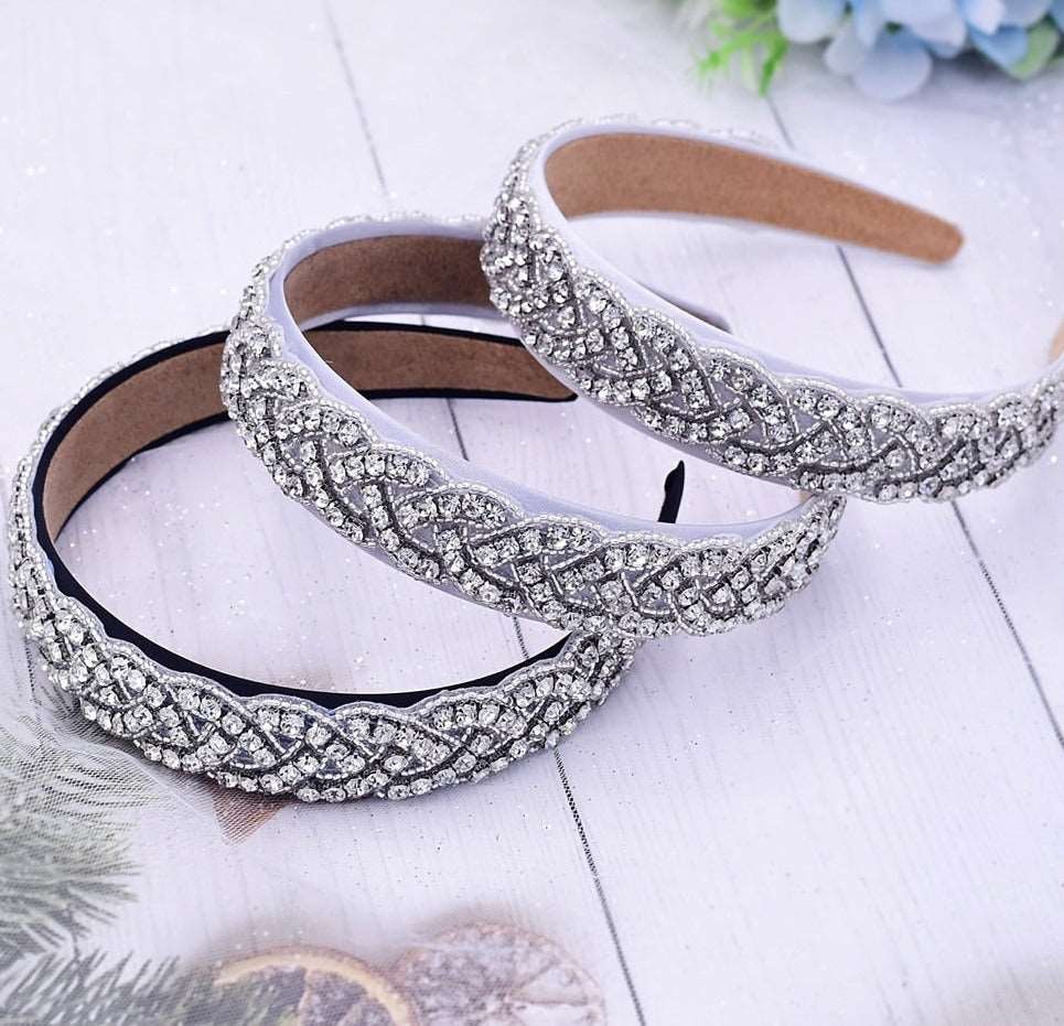 Handmade Winter Warm Bridal Headband - Blossom Wedding