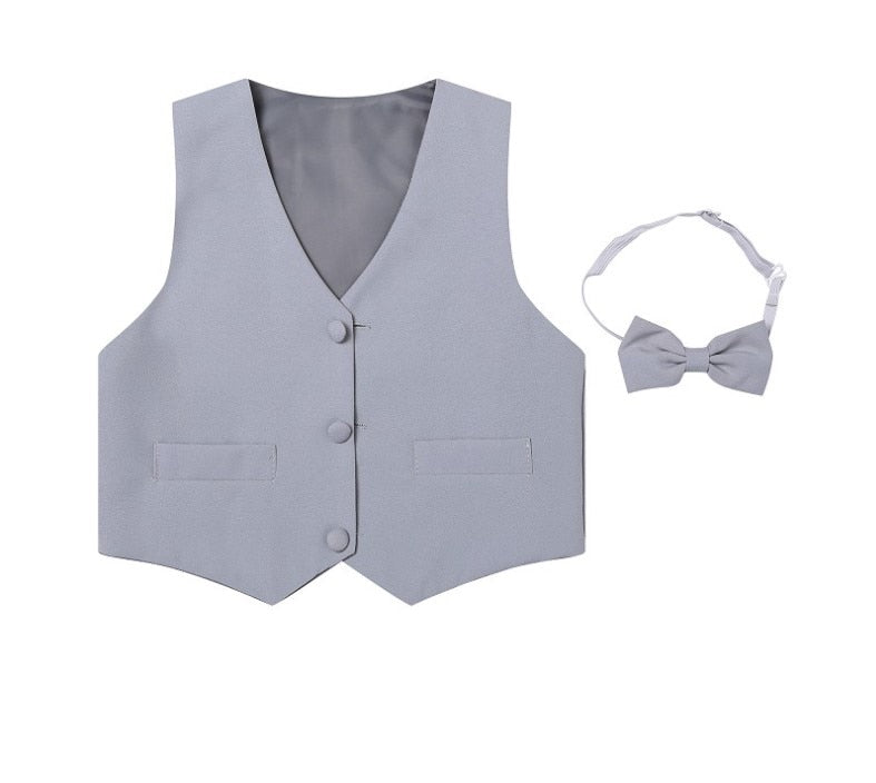 Little Boy Formal Suit Baby Boys 5-piece Suit Set - Blossom Wedding
