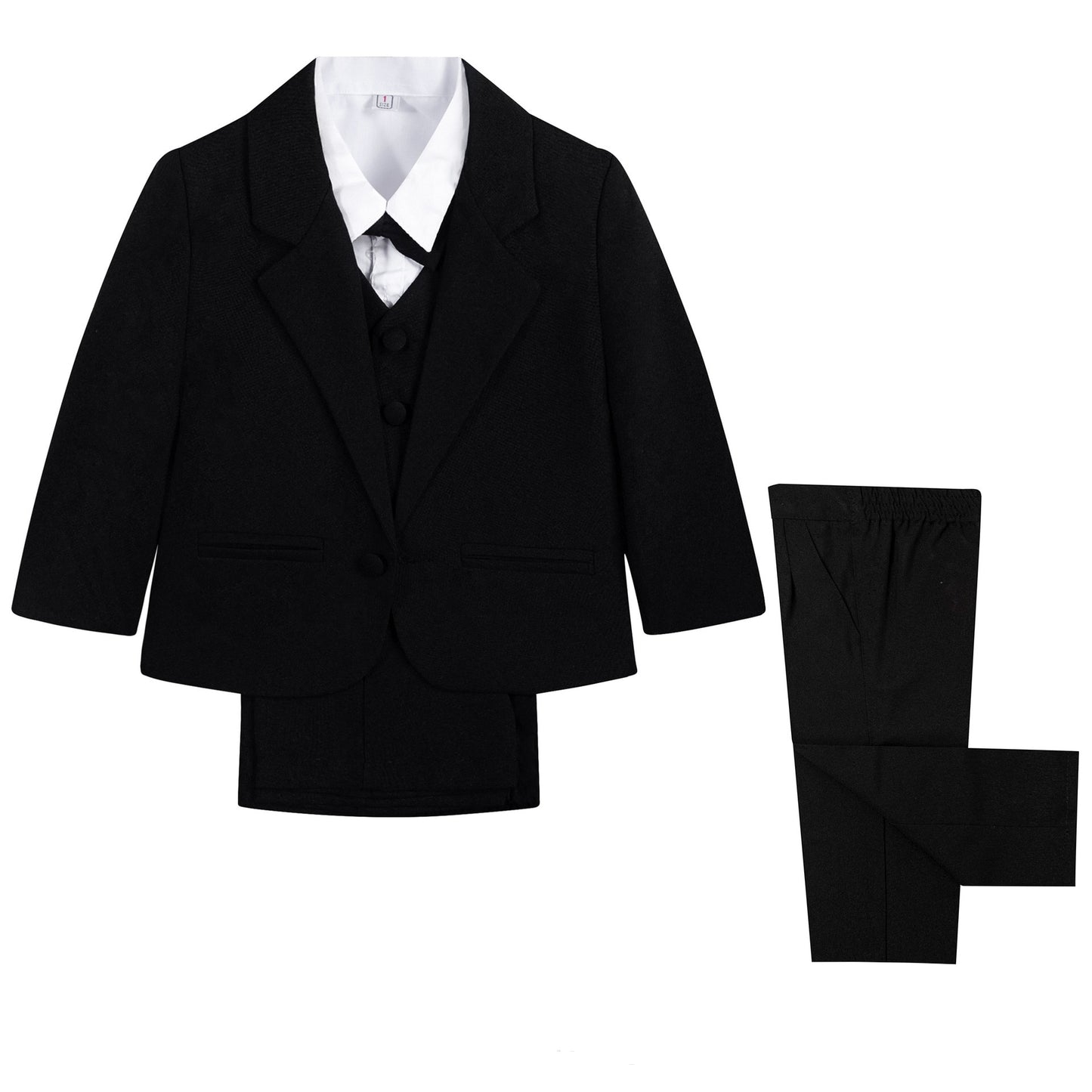 Little Boy Formal Suit Baby Boys 5-piece Suit Set - Blossom Wedding