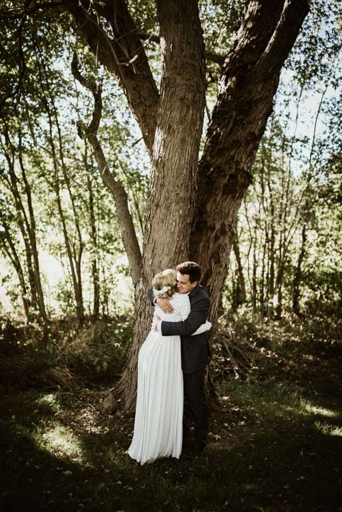 Long Maternity Plus Size Wedding Dress - Blossom Wedding