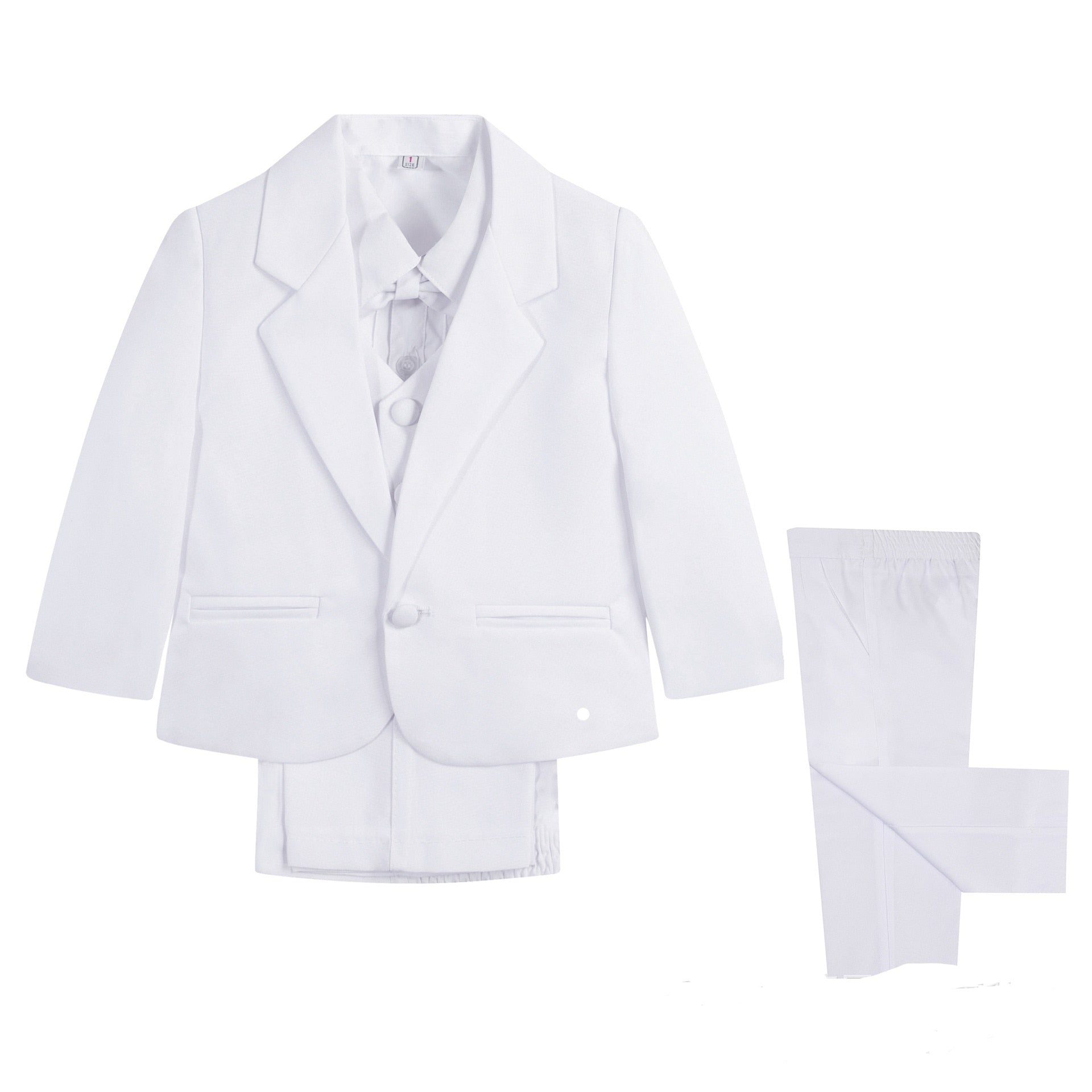 Little Boy Formal Suit Baby Boys 5-piece Suit Set - Blossom Wedding