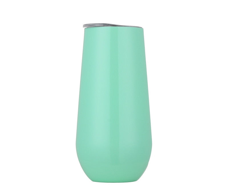 Custom Tumblers Personalized Bridesmaid Gifts Stainless Steel Wine Tumbler for Bachelorette Party - Blossom Wedding