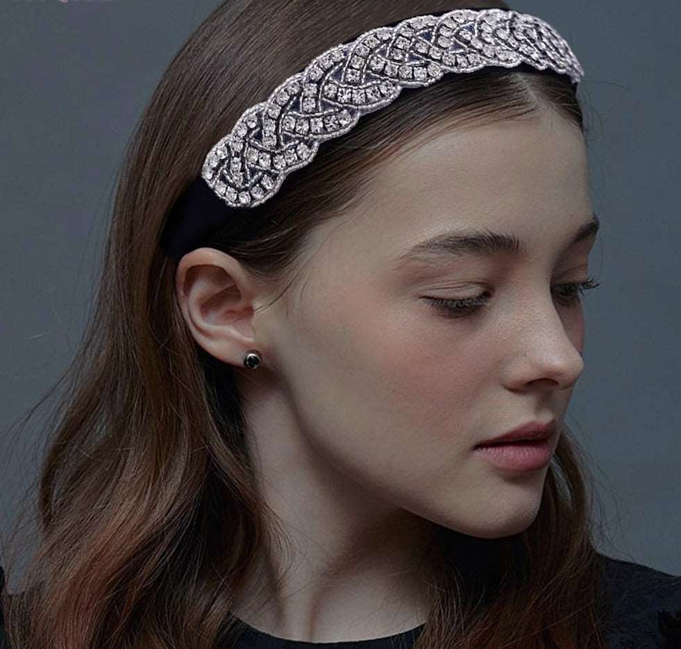 Handmade Winter Warm Bridal Headband - Blossom Wedding