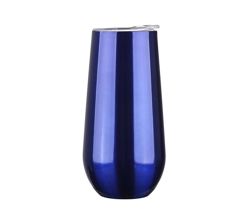 Custom Tumblers Personalized Bridesmaid Gifts Stainless Steel Wine Tumbler for Bachelorette Party - Blossom Wedding