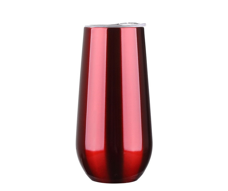 Custom Tumblers Personalized Bridesmaid Gifts Stainless Steel Wine Tumbler for Bachelorette Party - Blossom Wedding