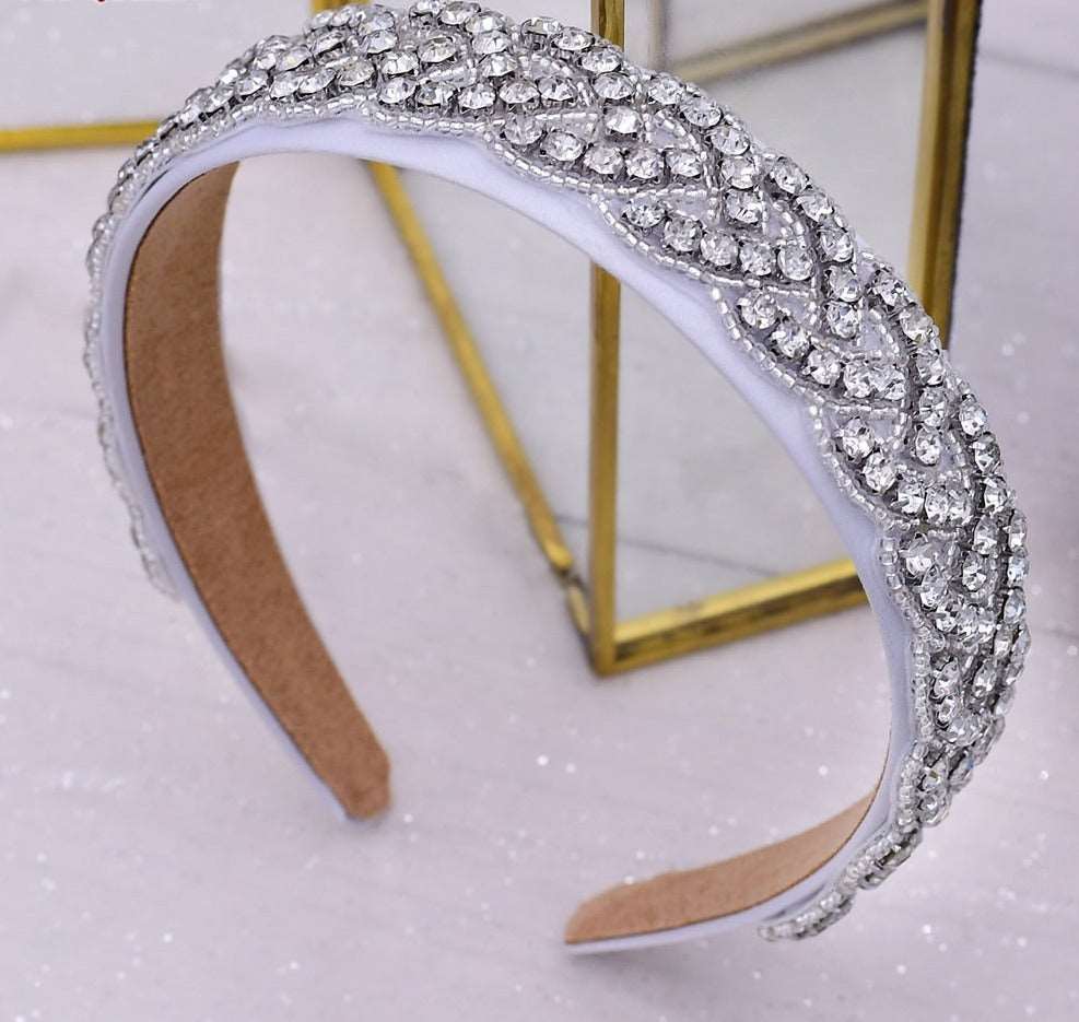 Handmade Winter Warm Bridal Headband - Blossom Wedding