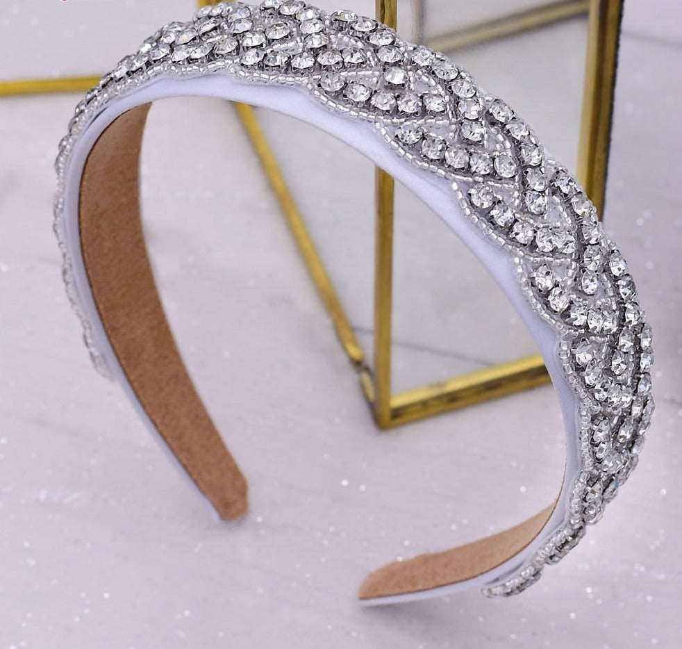 Handmade Winter Warm Bridal Headband - Blossom Wedding