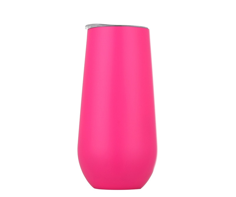 Custom Tumblers Personalized Bridesmaid Gifts Stainless Steel Wine Tumbler for Bachelorette Party - Blossom Wedding