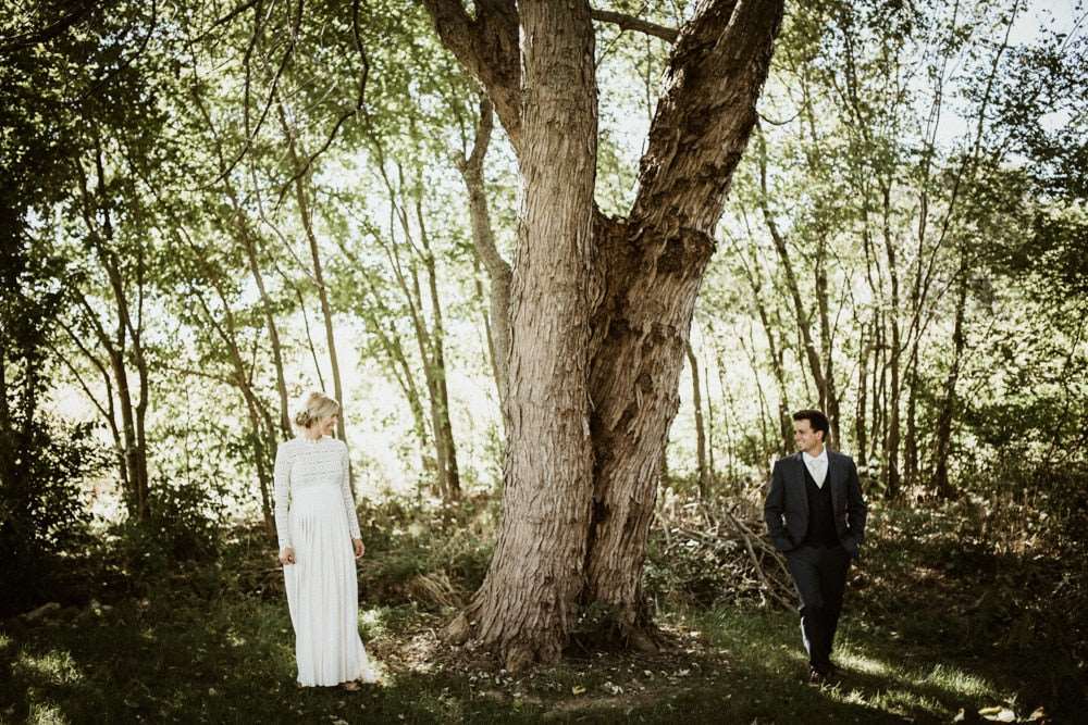 Long Maternity Plus Size Wedding Dress - Blossom Wedding