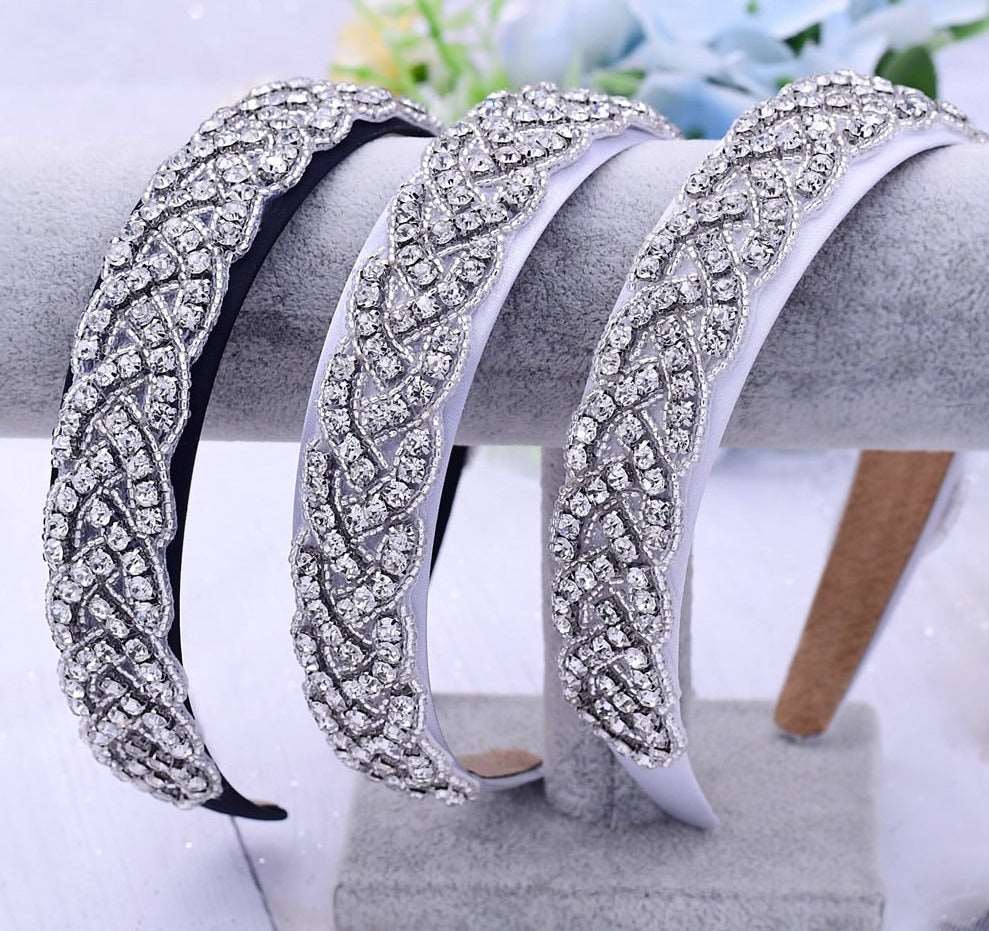 Handmade Winter Warm Bridal Headband - Blossom Wedding