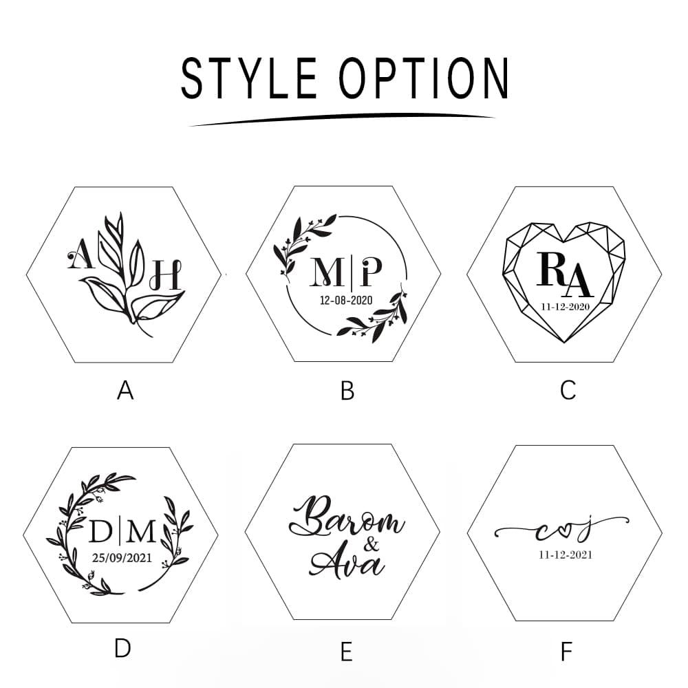 Hexagonal Glass Ring Box Geometrical Clear Jewelry Flower Ring Holder - Blossom Wedding