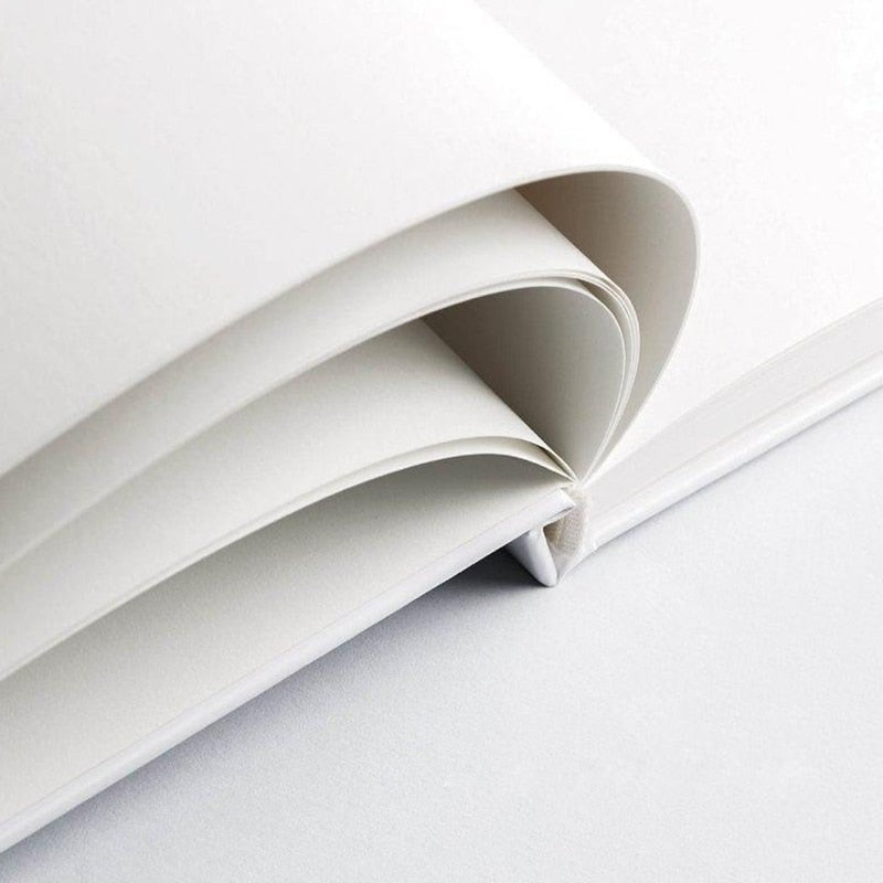 Romantic Greenery Glitter Personalized Wedding Guest Book with Photo Album - Blossom Wedding