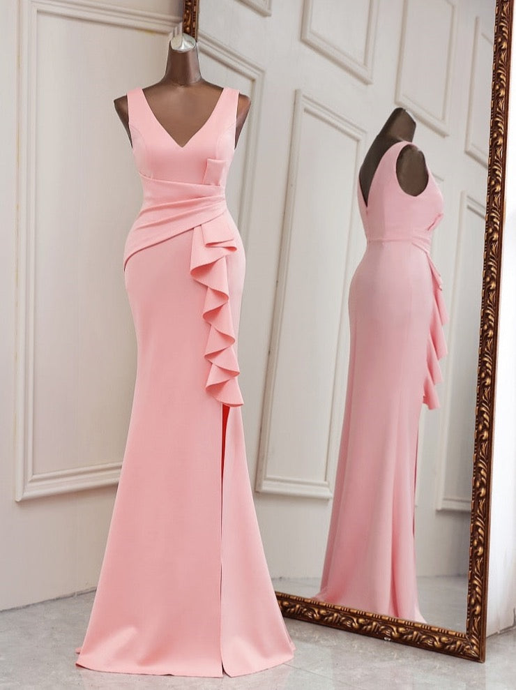 Pink Mermaid Evening dresses 7 colors - Blossom Wedding