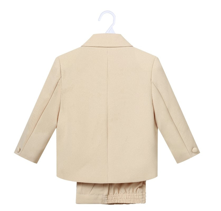 Little Boy Formal Suit Baby Boys 5-piece Suit Set - Blossom Wedding