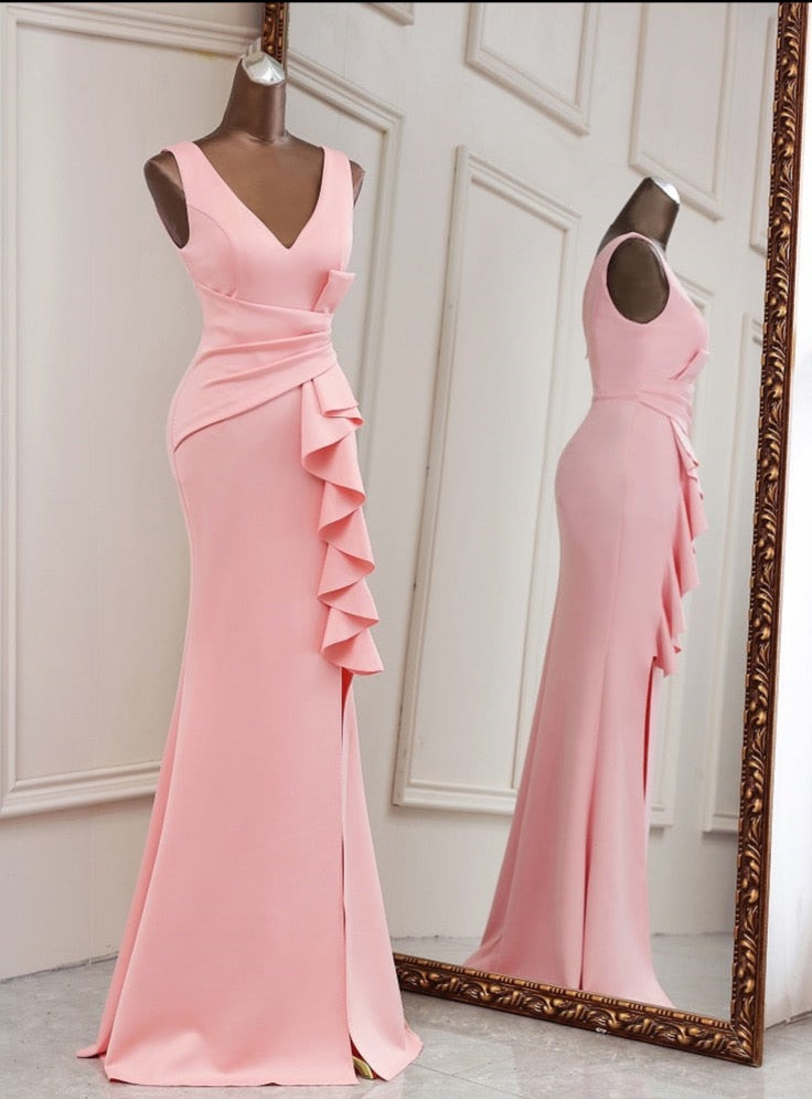 Pink Mermaid Evening dresses 7 colors - Blossom Wedding