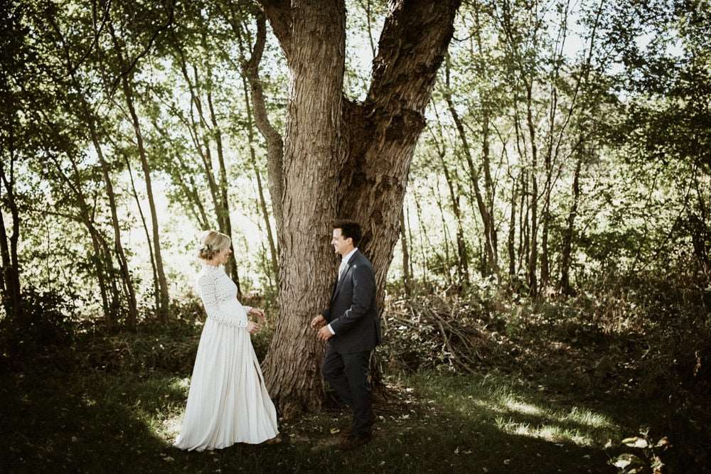 Long Maternity Plus Size Wedding Dress - Blossom Wedding