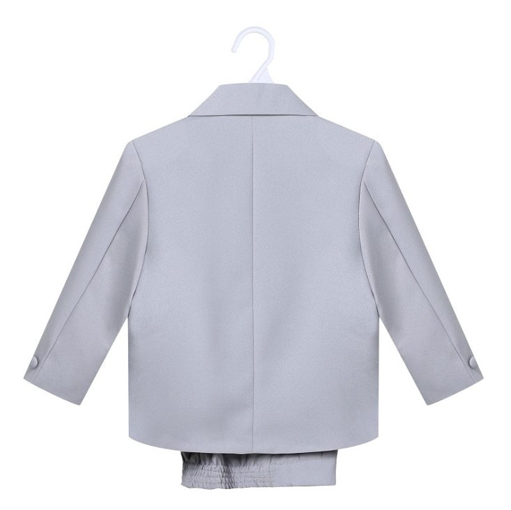 Little Boy Formal Suit Baby Boys 5-piece Suit Set - Blossom Wedding