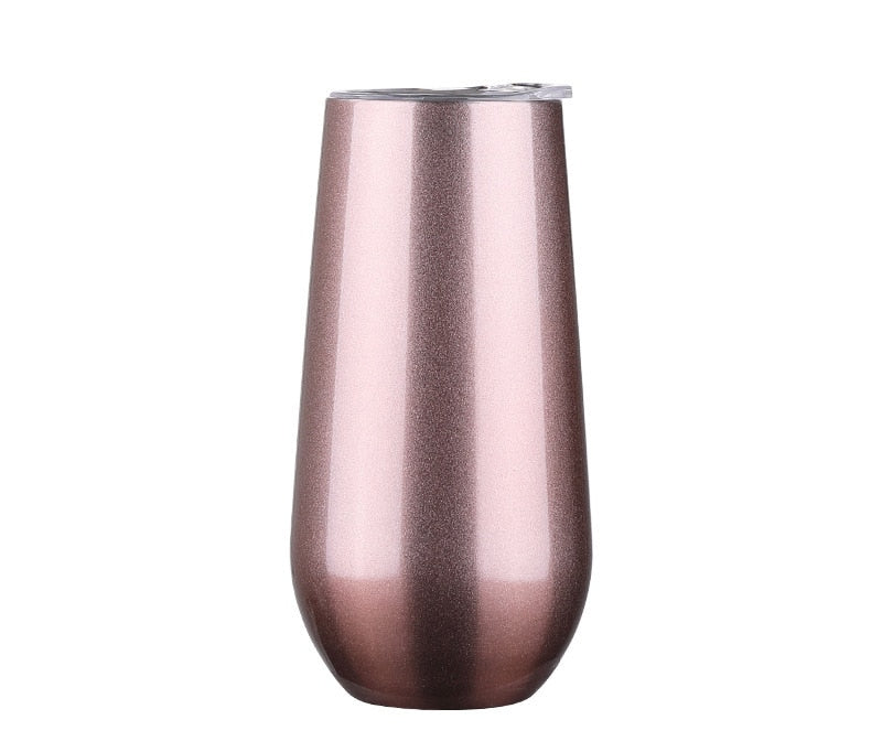 Custom Tumblers Personalized Bridesmaid Gifts Stainless Steel Wine Tumbler for Bachelorette Party - Blossom Wedding